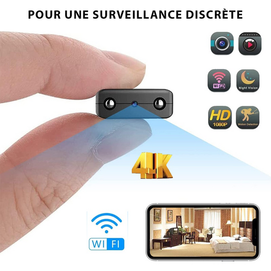 Caméra WiFi compacte XD pour capturer vos moments précieux