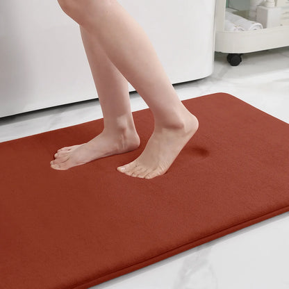 Tapis de bain en mousse à mémoire de forme absorbant et à séchage rapide