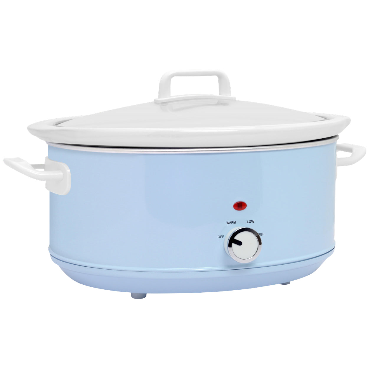 Mijoteuse en céramique 6,5L avec couvercle en verre trempé