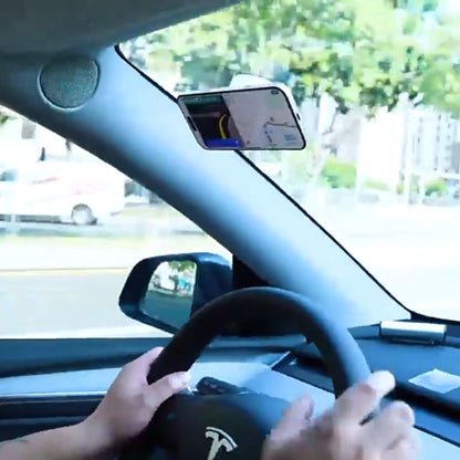 Support Magnétique Universel pour Téléphone de Voiture - Argent Élégant