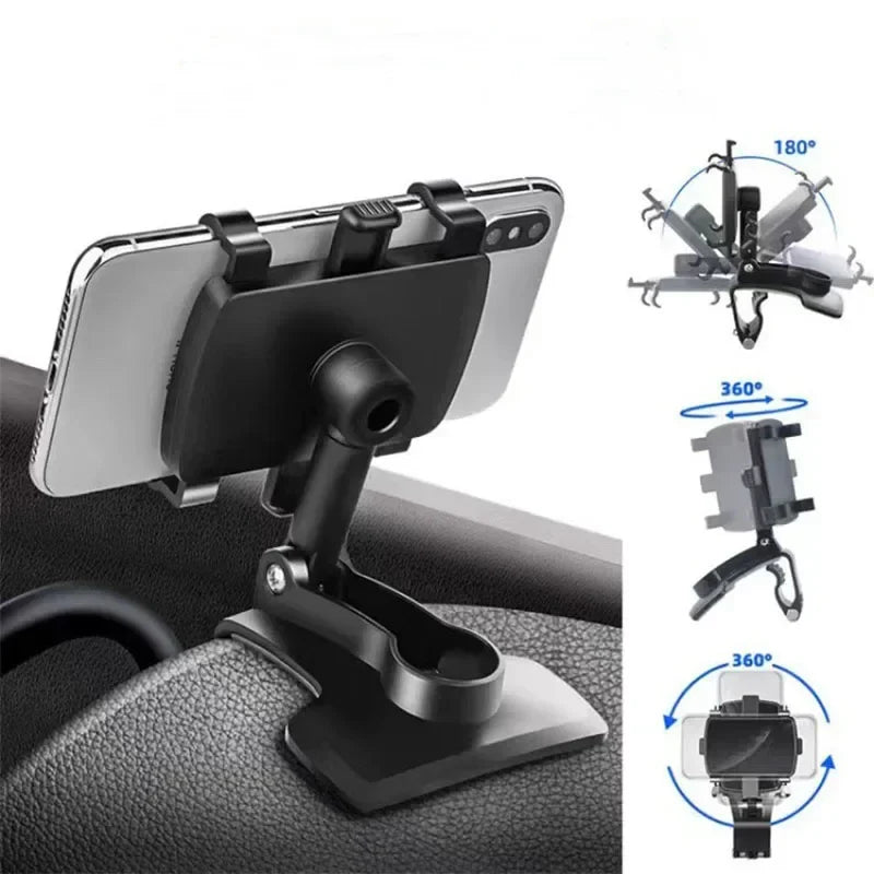 Support Téléphone Voiture Pince Super Robuste et Pratique