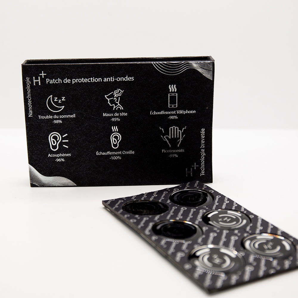 Pack Économique de 6 Puces Anti-Ondes pour Votre Bien-Être