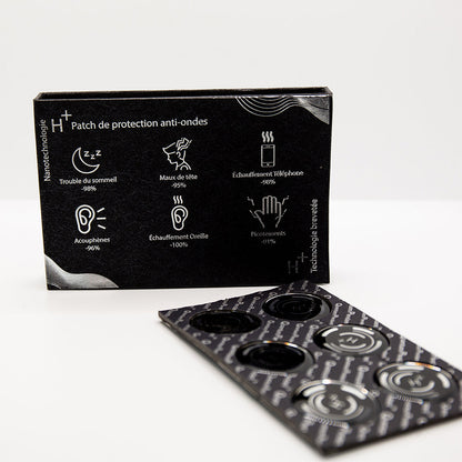 Pack Économique de 6 Puces Anti-Ondes pour Votre Bien-Être