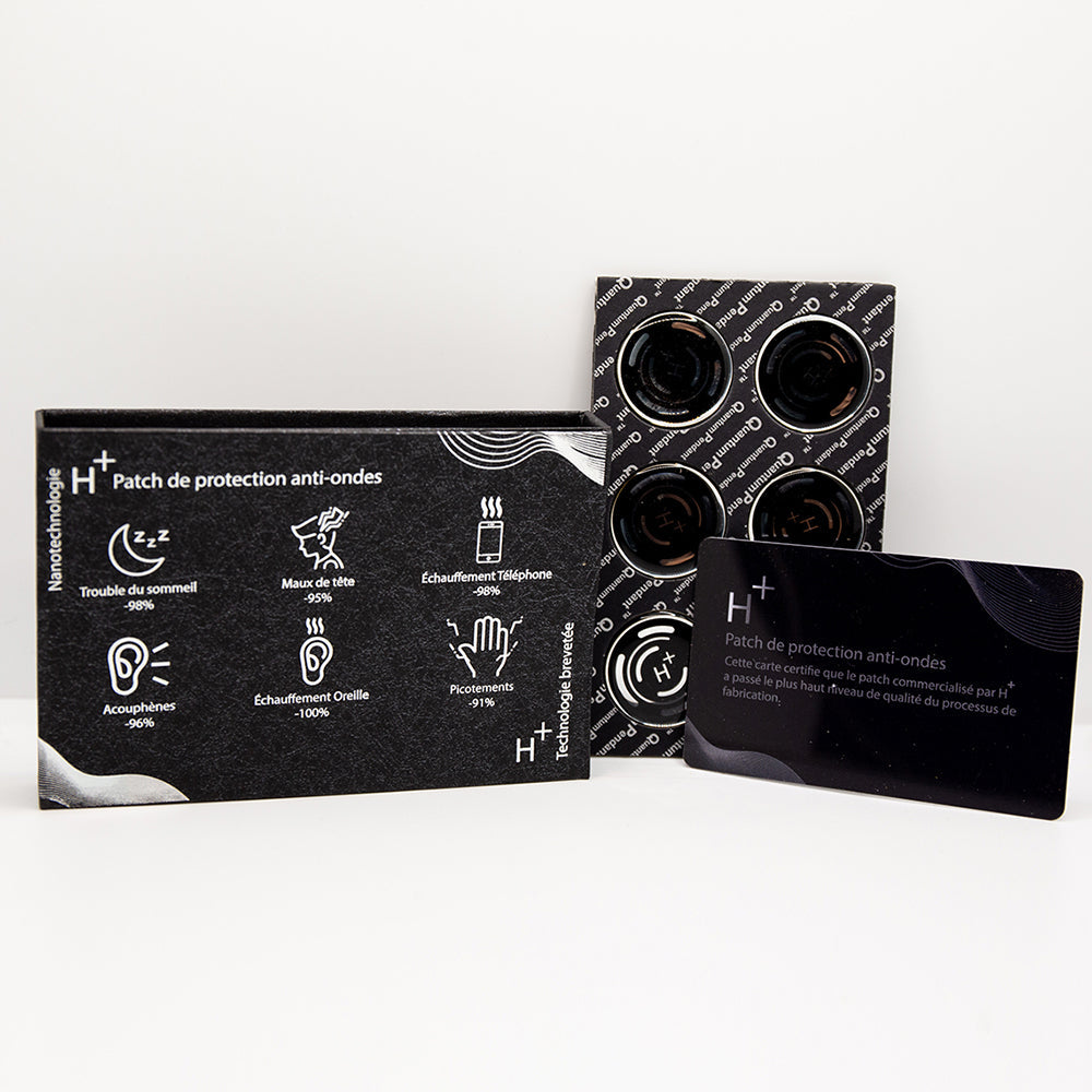 Pack Économique de 6 Puces Anti-Ondes pour Votre Bien-Être