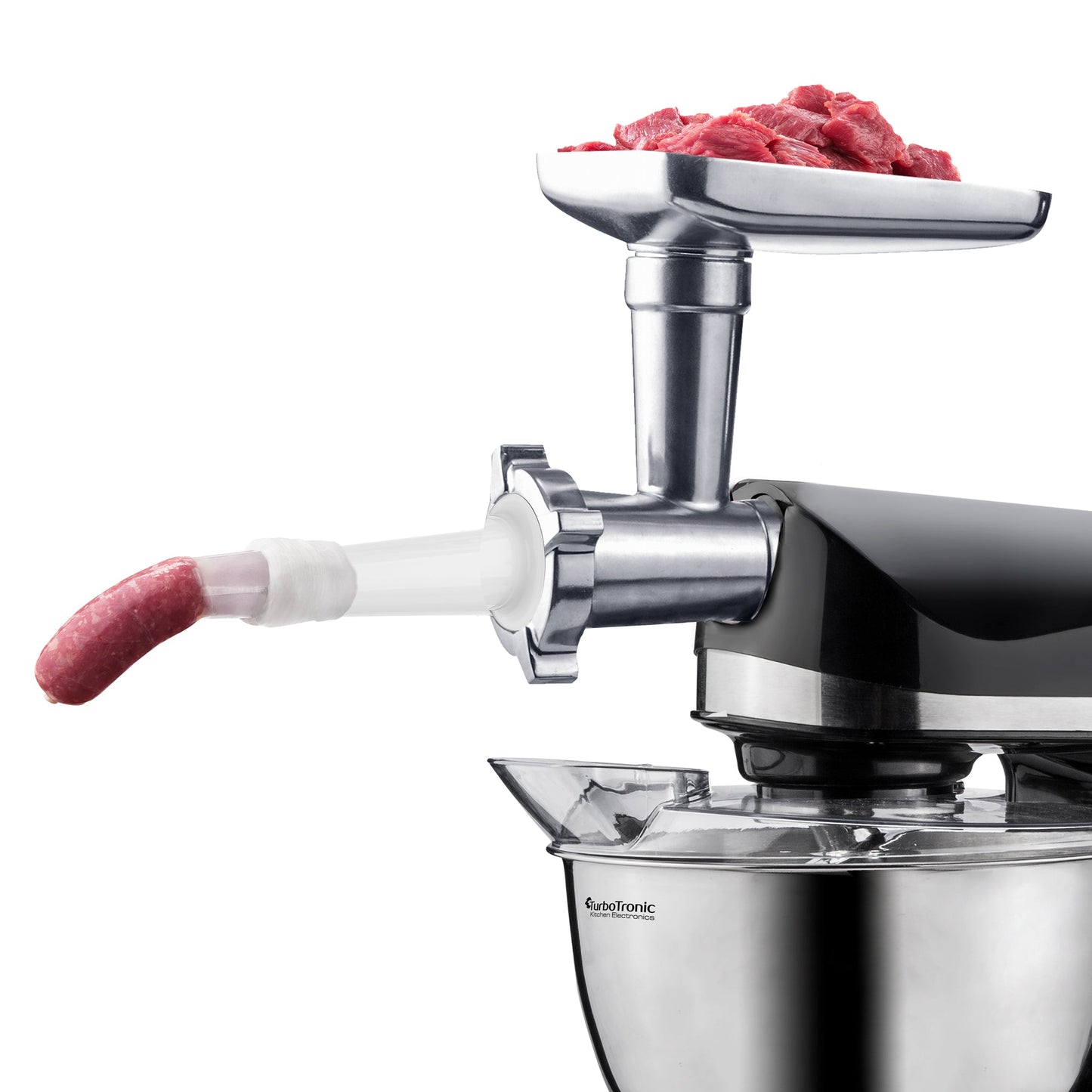 Robot de cuisine multifonctions 2000 W avec hachoir et blender intégrés