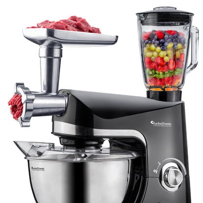 Robot de cuisine multifonctions 2000 W avec hachoir et blender intégrés