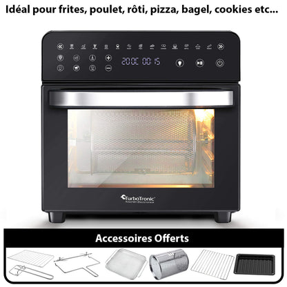 Four à air intelligent 14L avec affichage LED et 13 programmes de cuisson