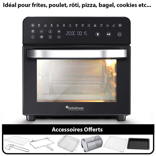 Four à air intelligent 14L avec affichage LED et 13 programmes de cuisson