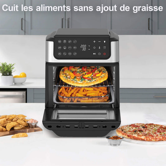Pack de 4 machines multi-intelligentes sans huile 12L avec commande numérique