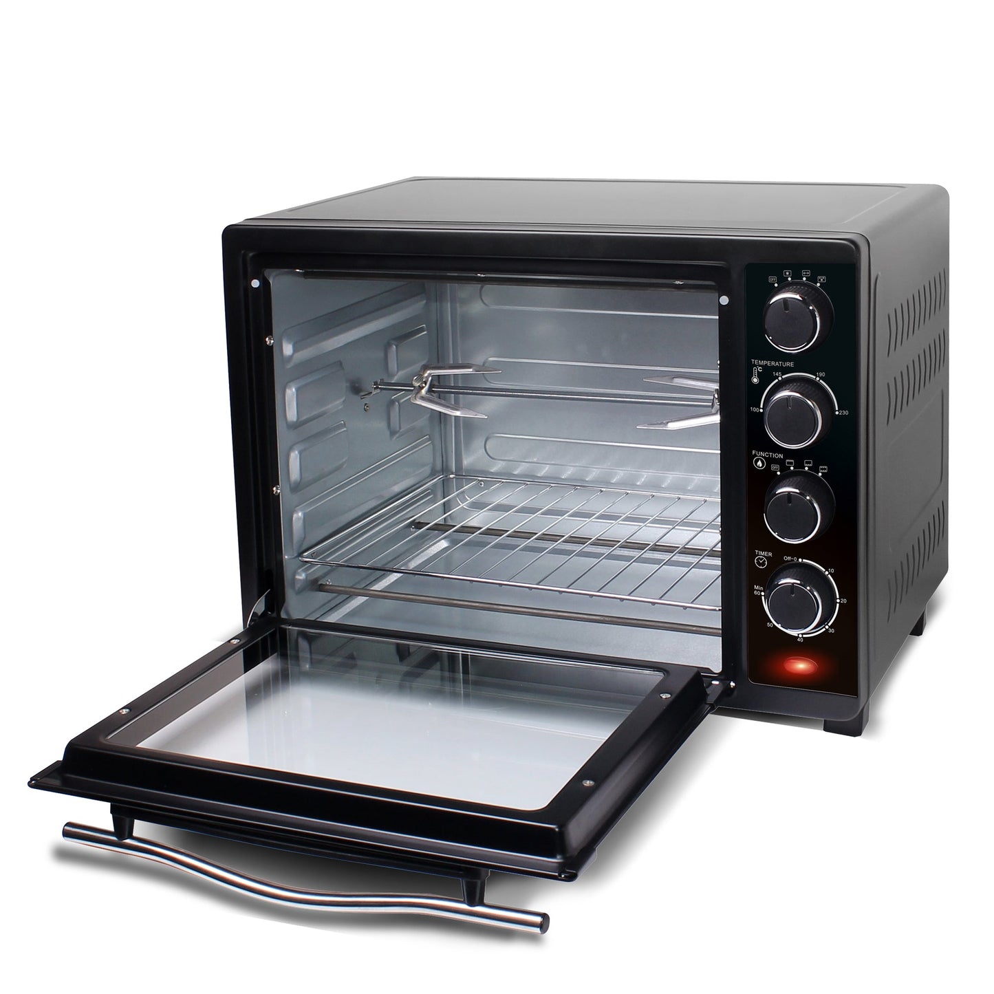 Four électrique en inox 45L - Performance et style réunis