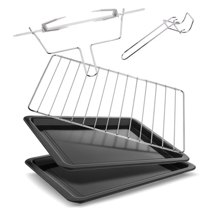 Four électrique inox à deux portes 55L – Cuisine élégante et performante