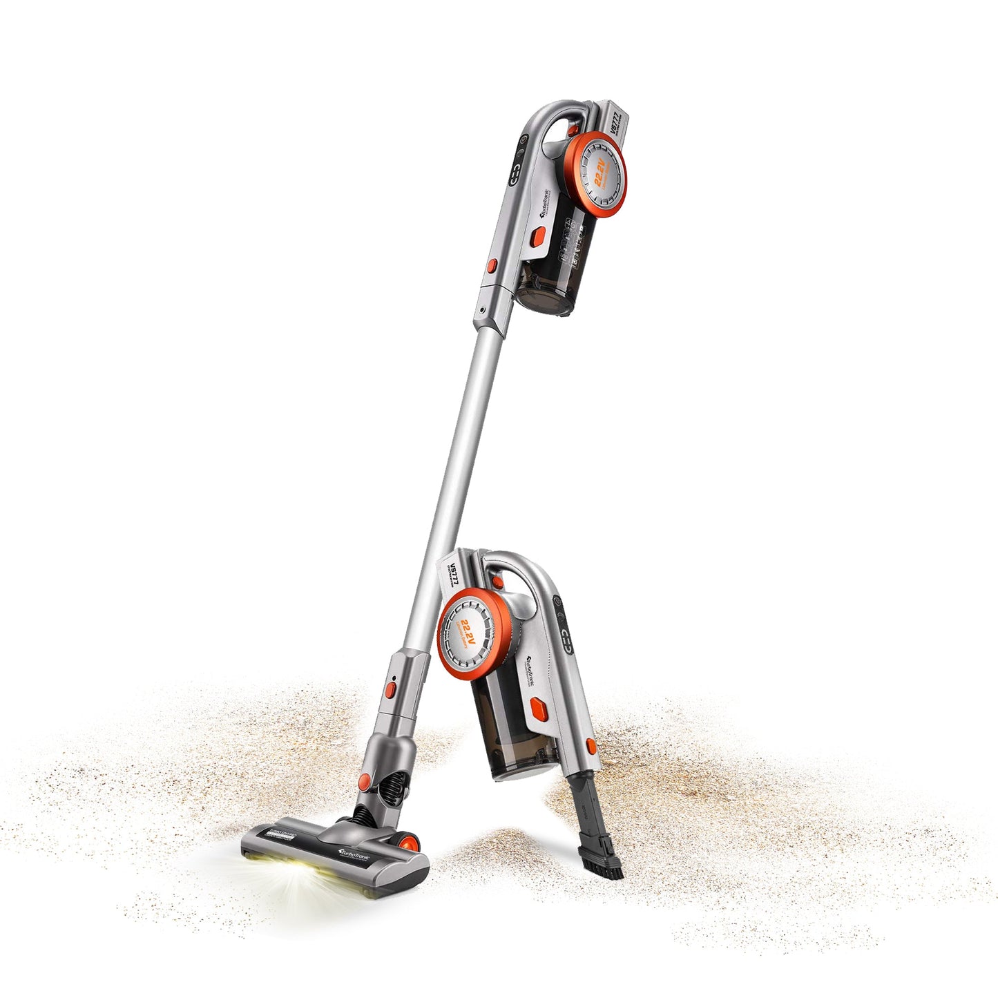 Aspirateur balai ultra léger sans fil avec chargeur mural