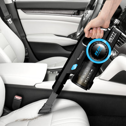 Aspirateur balai ultra léger sans fil avec chargeur mural