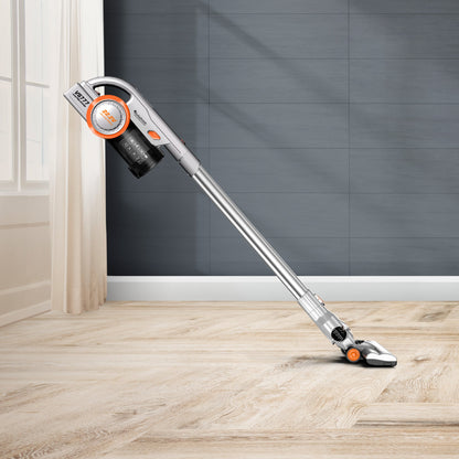 Aspirateur balai ultra léger sans fil avec chargeur mural