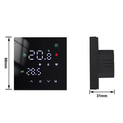 Thermostat Intelligent WiFi à Écran Tactile pour un Confort sur Mesure