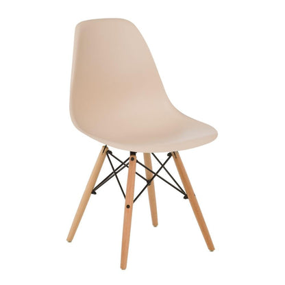 Chaise Scand moderne en bois pour salle à manger