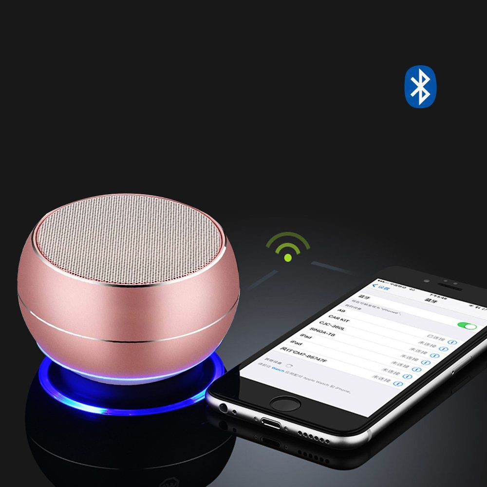 Haut-parleur Bluetooth Éclairé avec Micro Intégré et Son Exceptionnel