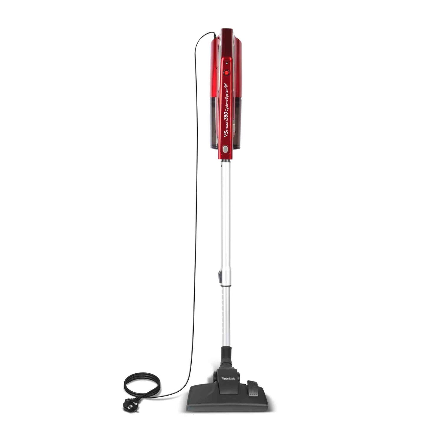 Aspirateur Cyclonique 400W avec Brosse Universelle - Manœuvre Facile et Design Élegant