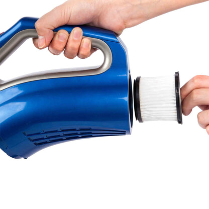 Aspirateur Cyclonique 400W avec Brosse Universelle - Manœuvre Facile et Design Élegant