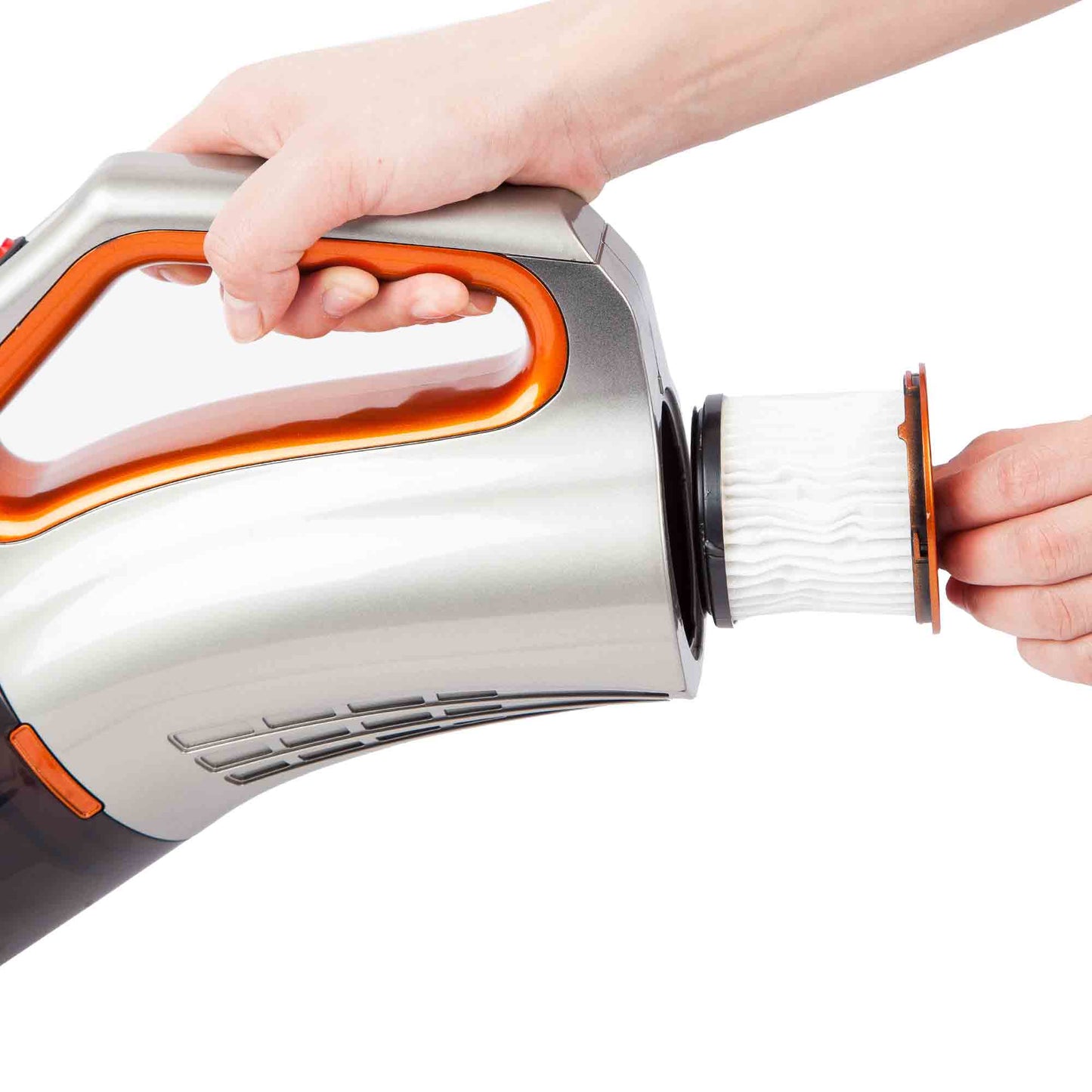 Aspirateur Cyclonique 400W avec Brosse Universelle - Manœuvre Facile et Design Élegant