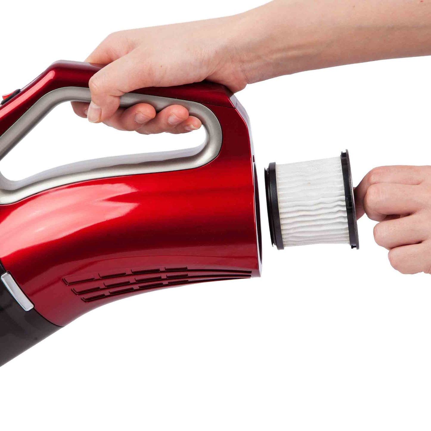 Aspirateur Cyclonique 400W avec Brosse Universelle - Manœuvre Facile et Design Élegant