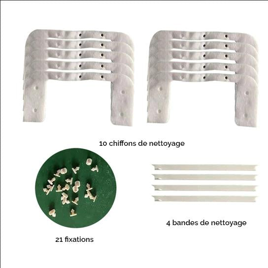 Nettoyeur de Vitres Magnétique - Nettoyez en toute sécurité et sans effort