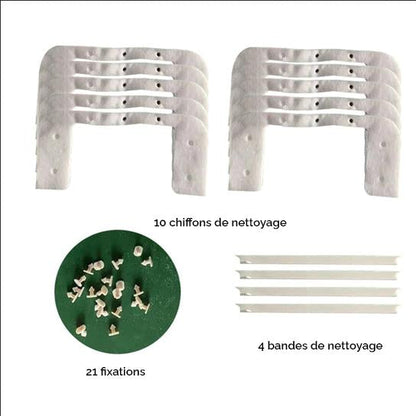 Nettoyeur de Vitres Magnétique - Nettoyez en toute sécurité et sans effort