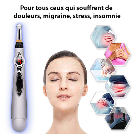 Stylo Électrique d'Acupuncture Acustyl - Soulagement Naturel des Douleurs