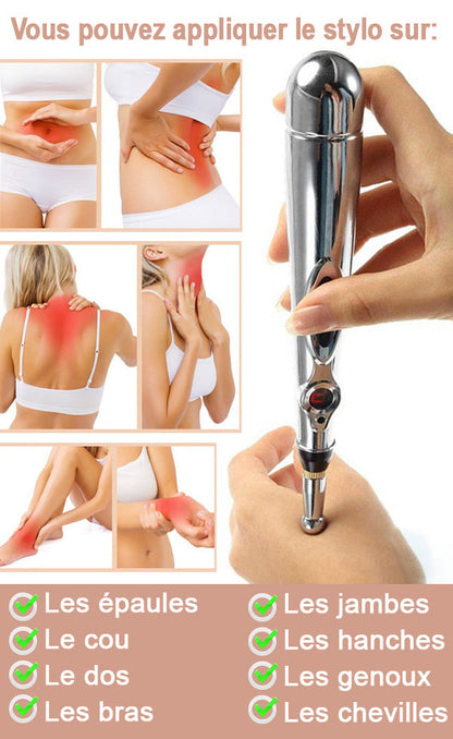Stylo Électrique d'Acupuncture Acustyl - Soulagement Naturel des Douleurs