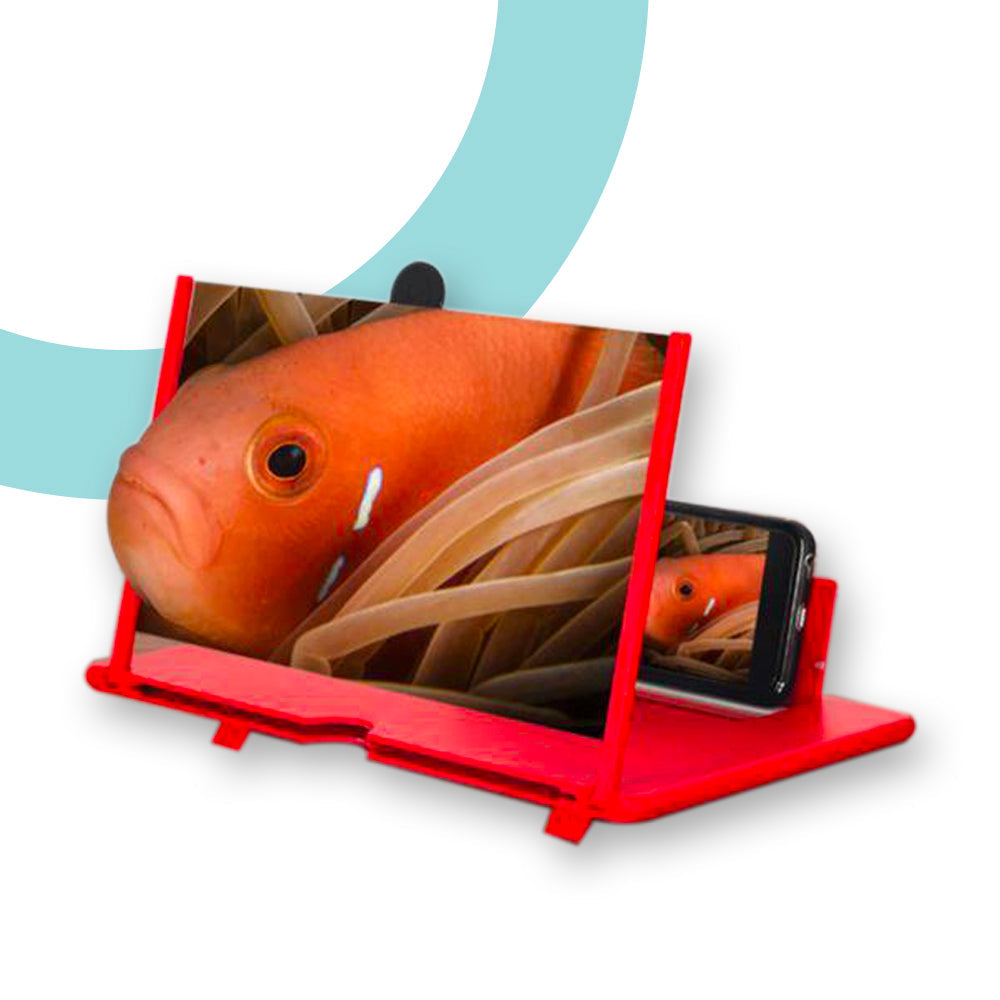 Amplificateur d'écran 12 pouces pour smartphones - Visionnage agréable partout !