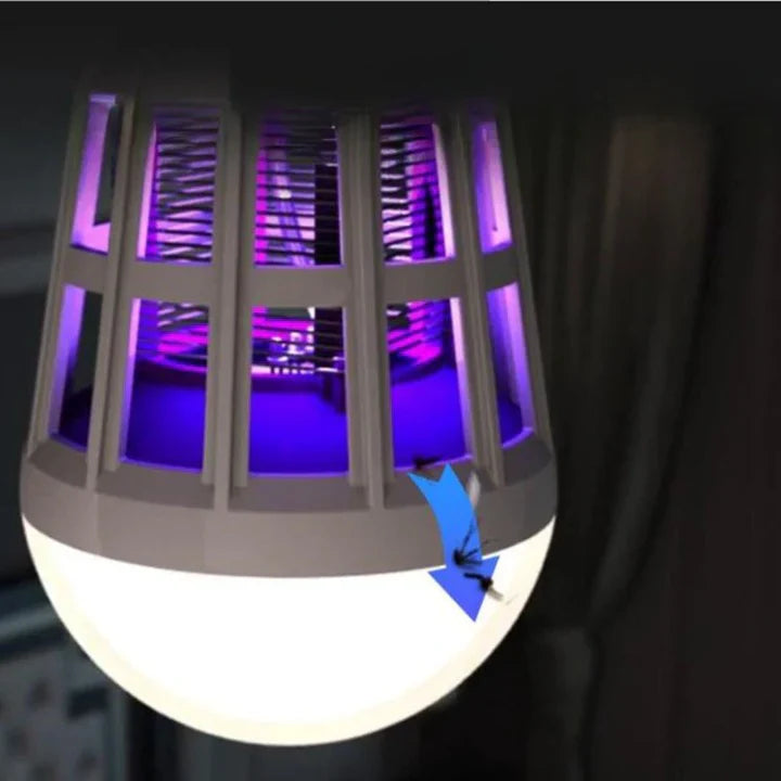 Ampoule Antimoustiques 2 en 1 : Éclairage et Protection Innovante