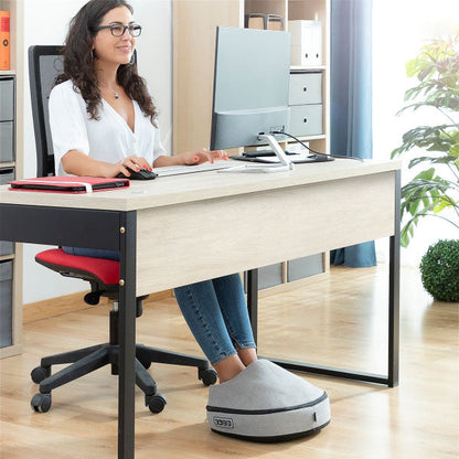 Masseur thermique shiatsu 2-en-1 pour un bien-être total à domicile