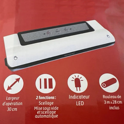 Appareil d'emballage sous vide automatique avec indicateur LED