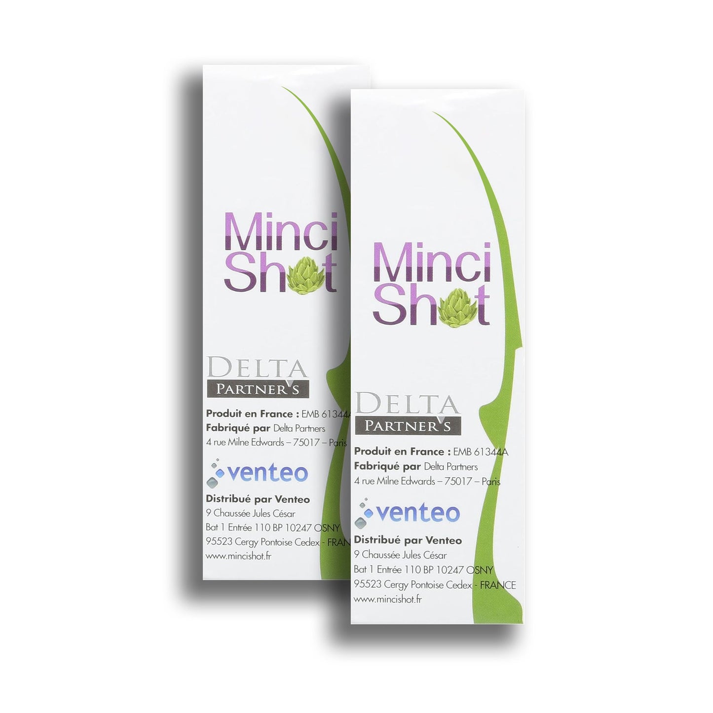 Mincishot - Cure minceur à l’artichaut en lot de 14 compléments alimentaires