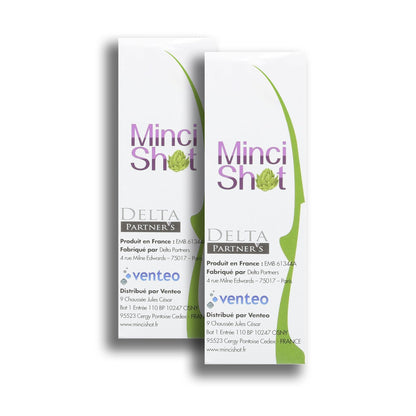 Mincishot - Cure minceur à l’artichaut en lot de 14 compléments alimentaires