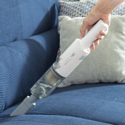 Aspirateur à main rechargeable 3 accessoires – Nettoyage facile et rapide