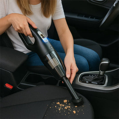 Aspirateur Ultra Puissant pour Voiture - Nettoyage Facile et Efficace
