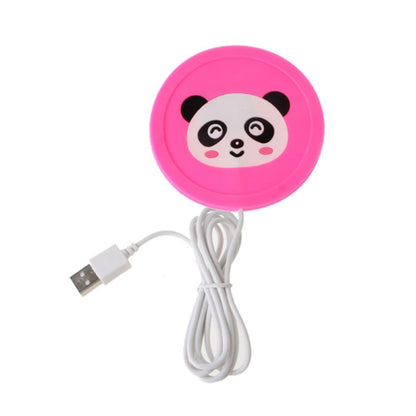 Chauffe Tasse USB Panda Rose - Gardez votre boisson toujours chaude !