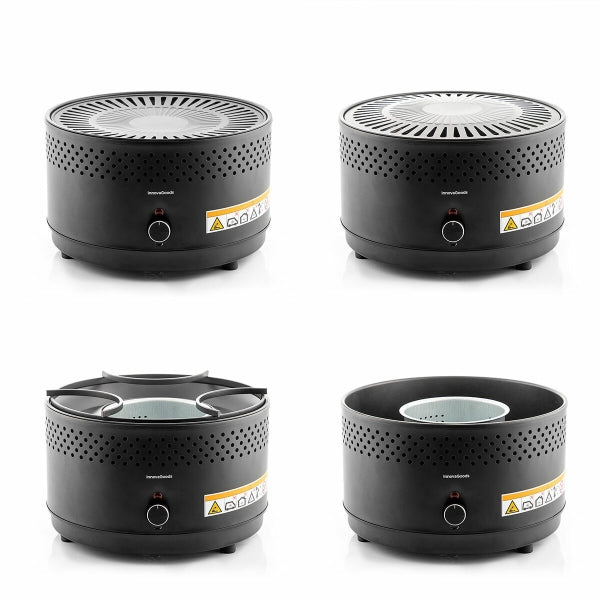 Barbecue Portable Charbon de Bois Sans Fumée - Idéal Pour Tous Vos Repas