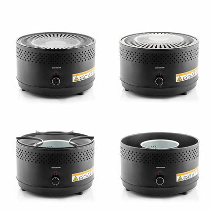 Barbecue Portable Charbon de Bois Sans Fumée - Idéal Pour Tous Vos Repas