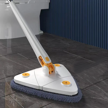 Balai Essoreur Triangulaire Rotatif 360° pour un Nettoyage Facile