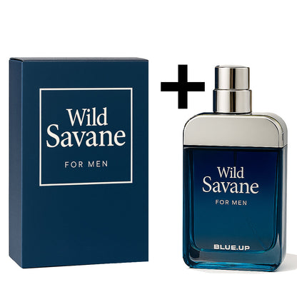 Blue-Up Wild Savane : Parfum Boisé Éclatant pour Homme