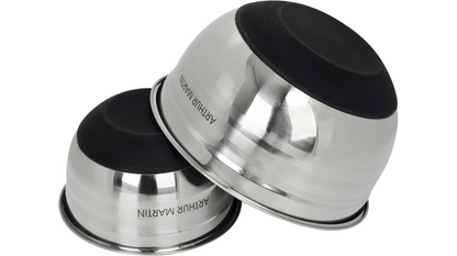 Ensemble de 3 bols de saladiers Arthur Martin avec couvercles élégants