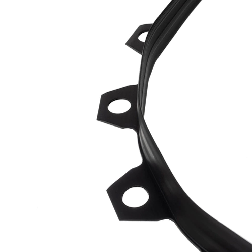 Bordure de jardin noire 10 m avec 20 piquets - Élégance et simplicité