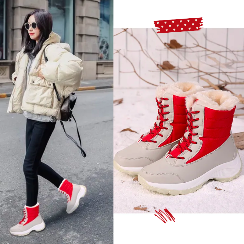 Bottes de neige imperméables et confortables pour un hiver stylé