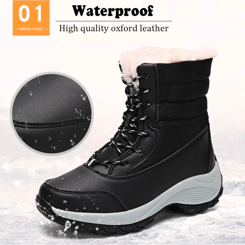 Bottes de neige imperméables et confortables pour un hiver stylé