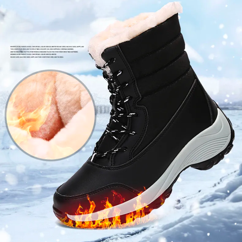 Bottes de neige imperméables et confortables pour un hiver stylé