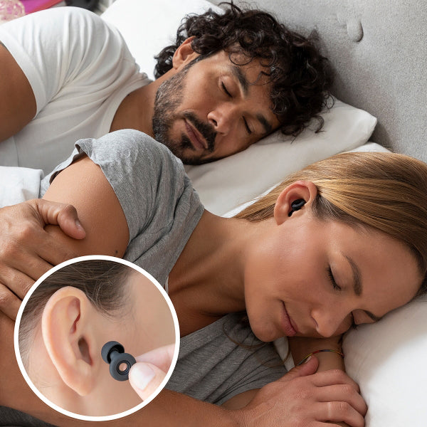 Bouchons Antibruit en Silicone Design, Confort et Élégance Assurés