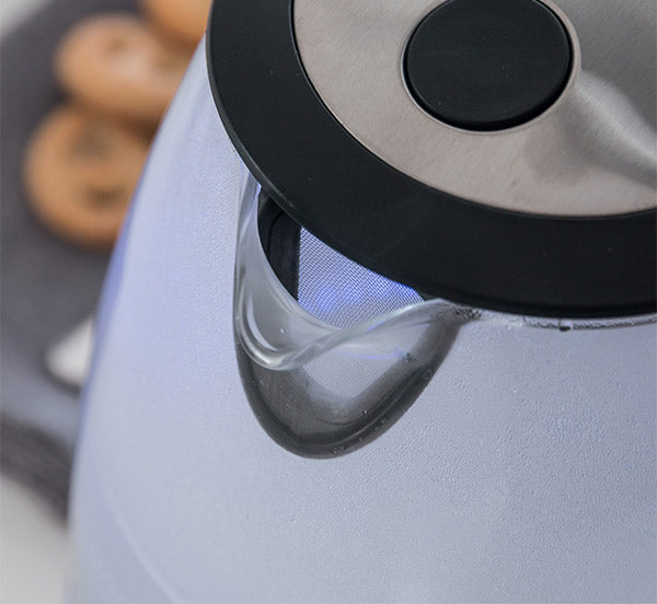 Bouilloire LED Élégante avec Ouverture Automatique et Filtre Anti-Calcaire