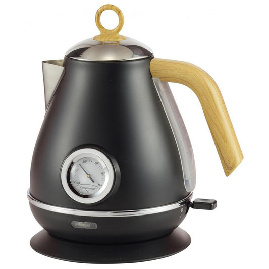 Bouilloire Électrique Design 1.7L en Acier Inoxydable avec Poignée Ergonomique